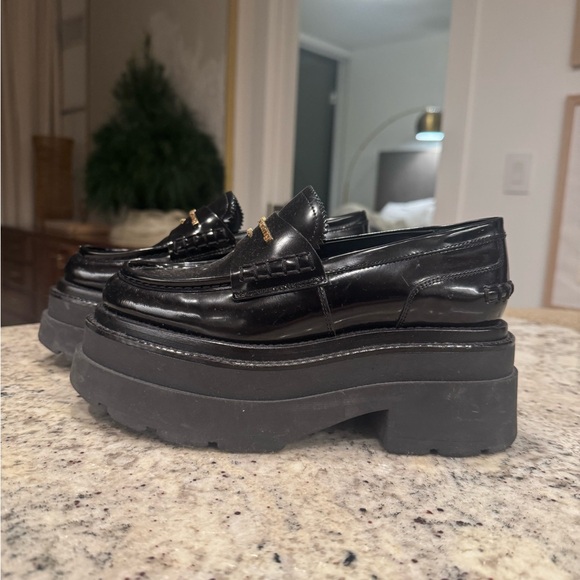 alexander wang carter platform loafer - Picture 5 of 8